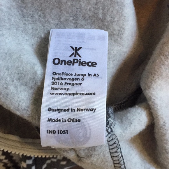 Onepiece Norwegian Fleece Jumpsuit Unisex, NWOT - Picture 5 of 8